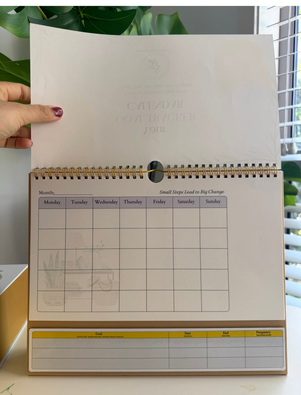 Goal Tracker Calendar