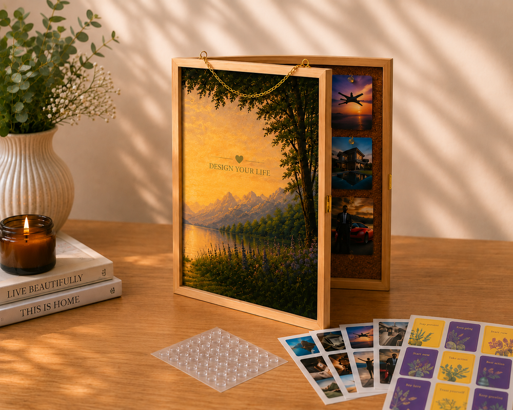 Foldable Vision Board Kit