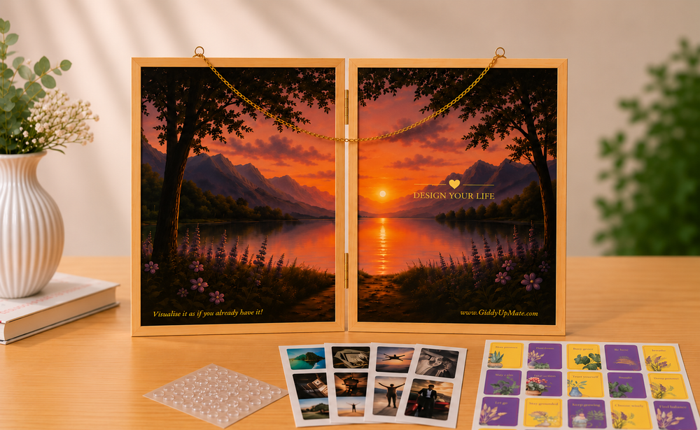 Foldable Vision Board Kit