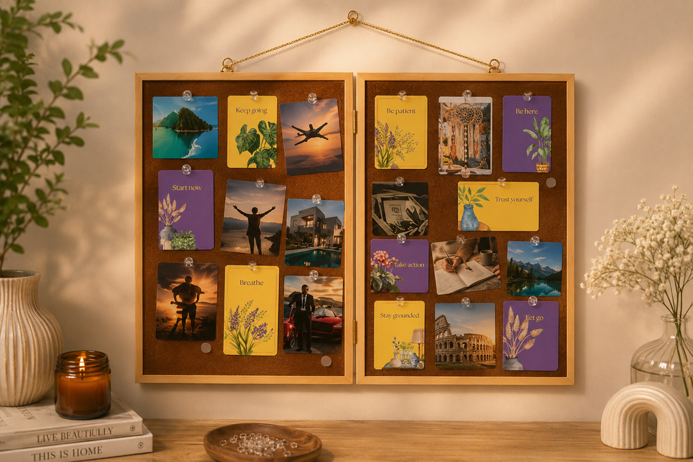 Foldable Vision Board Kit