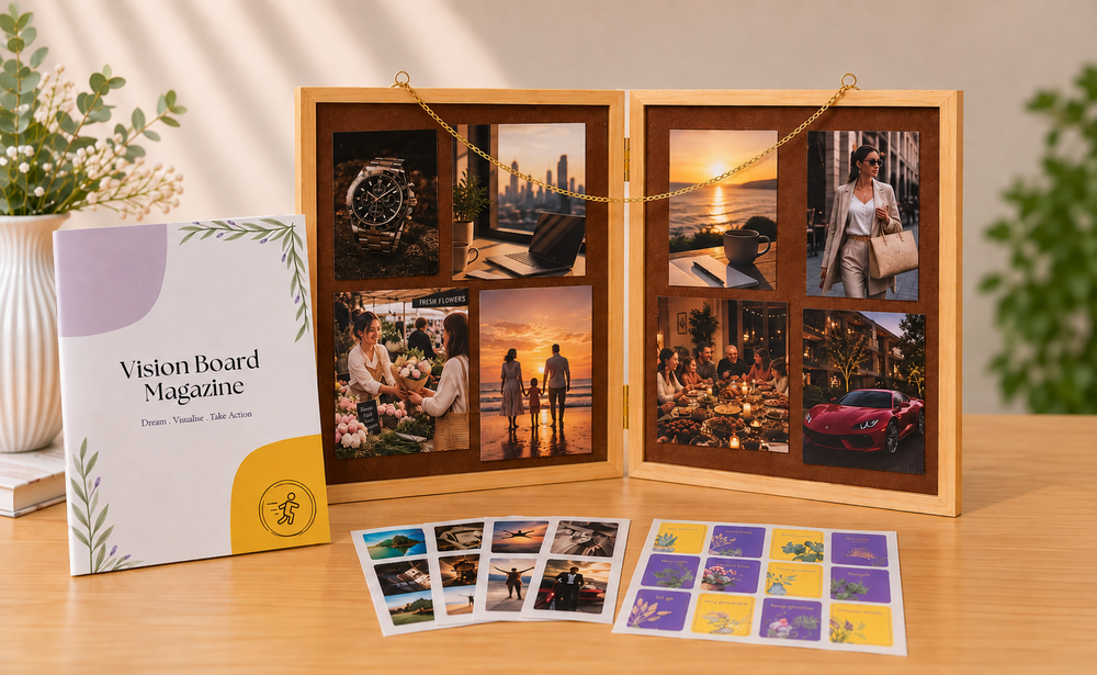Foldable Vision Board Kit