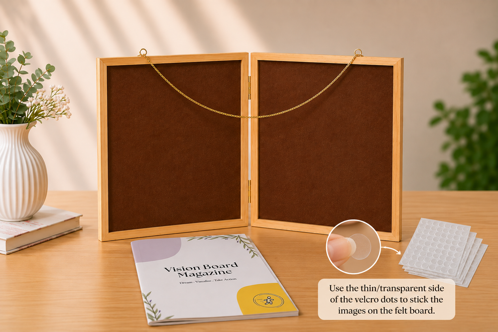 Foldable Vision Board Kit